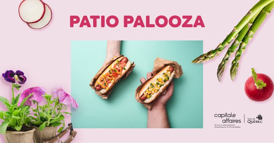 Patio palooza, Grand Marché de Québec, terrasse