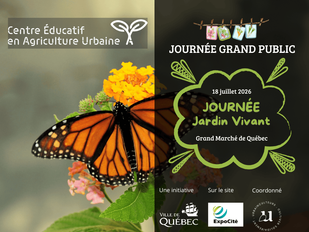 Centre éducatif en agriculture urbaine - jardin vivant